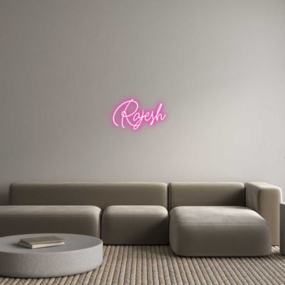 Custom Neon: Rajesh - Signize Co