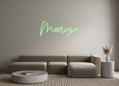 Custom Neon: Meeraza - signize