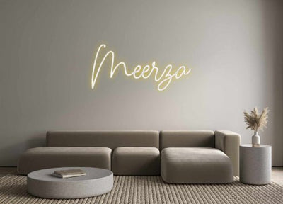 Custom Neon: Meerza - signize